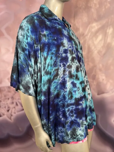 3XL Colors of Love Button Down #10