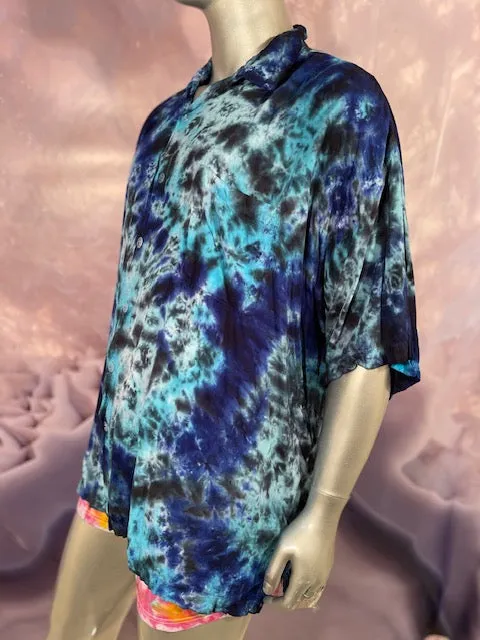 3XL Colors of Love Button Down #10
