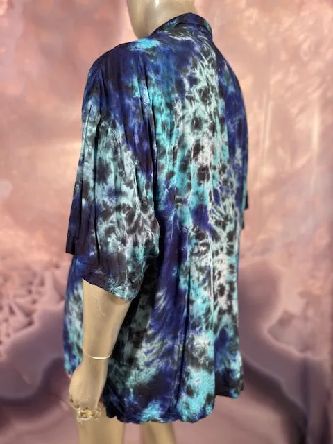 3XL Colors of Love Button Down #10