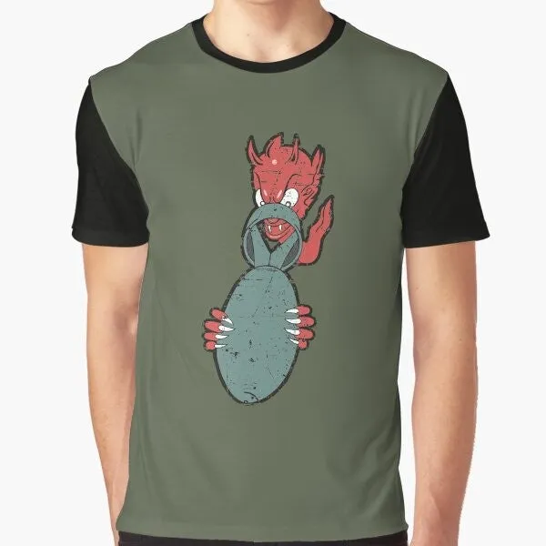 96th Gruppo Regia Aeronautica 237th Squadriglia - Grunge Style Graphic T-Shirt