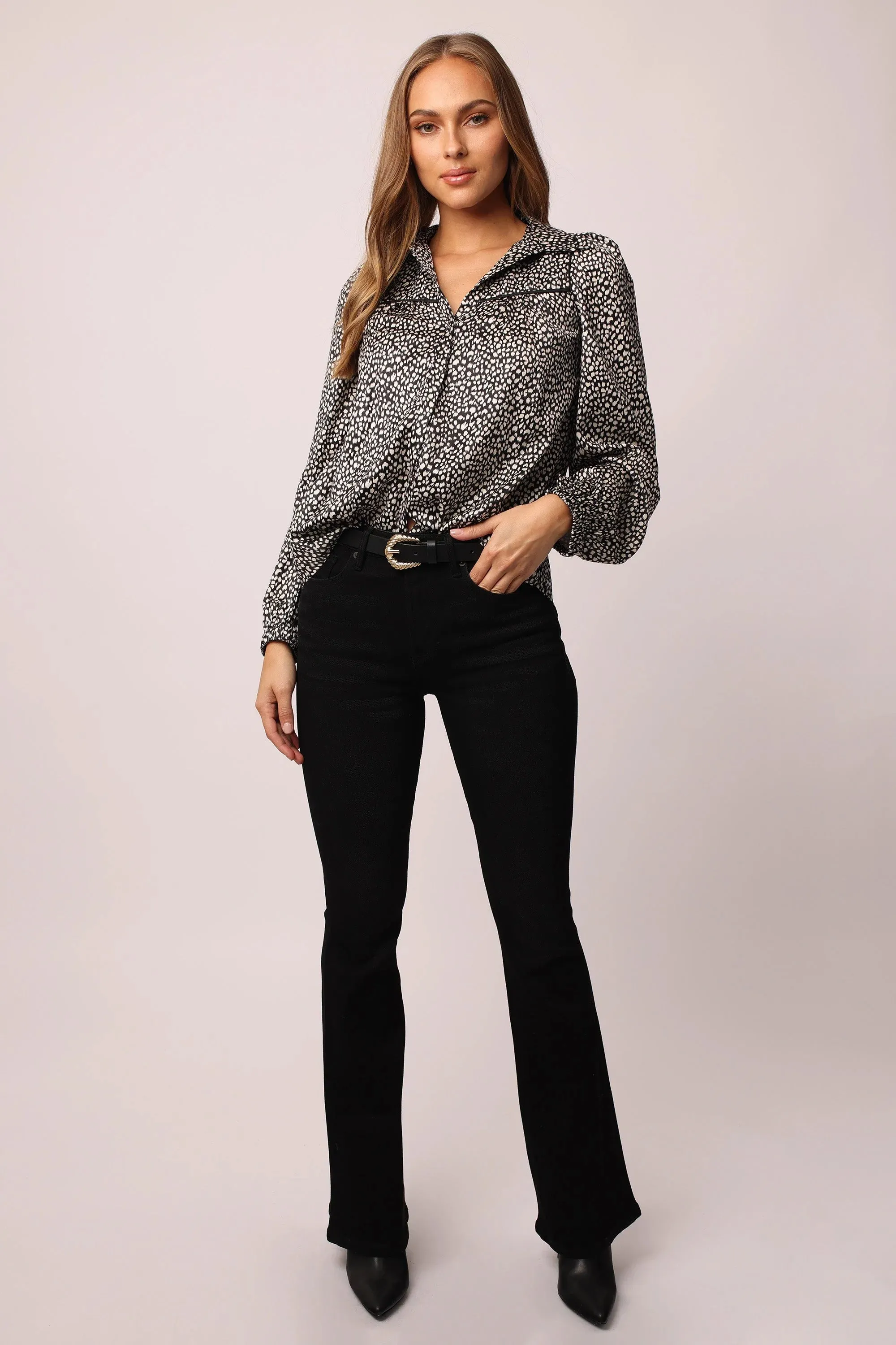ALANA BUTTON DOWN TOP