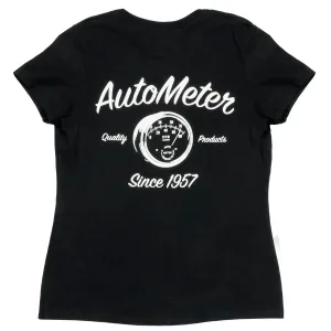 AutoMeter 0423WXXXL T-SHIRT; WOMEN S XXXLARGE; BLACK; VINTAGE