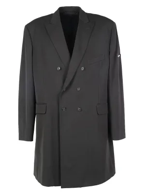 Balenciaga Double-Breasted Oversized Coat