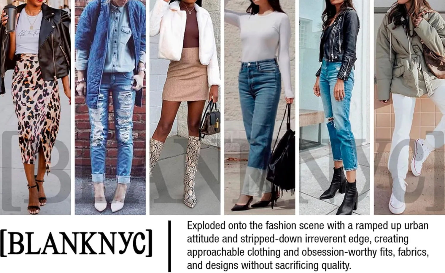 [BLANKNYC] Womens Bleached Leg Five Pocket Straight Leg Jeans, Stylish Pants & Designer Clothing