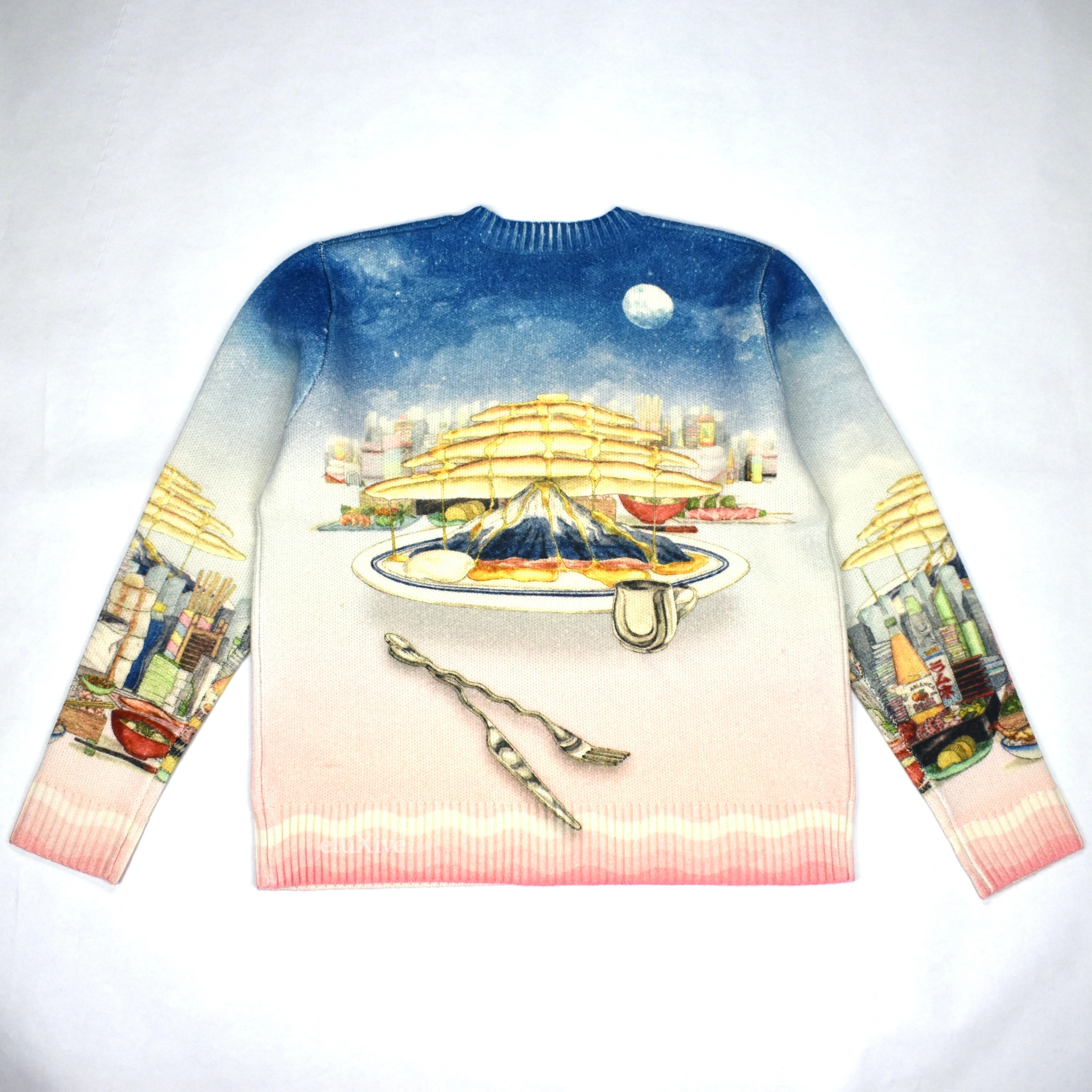 Casablanca - Casa Cafe Artwork Print Wool / Cashmere Sweater