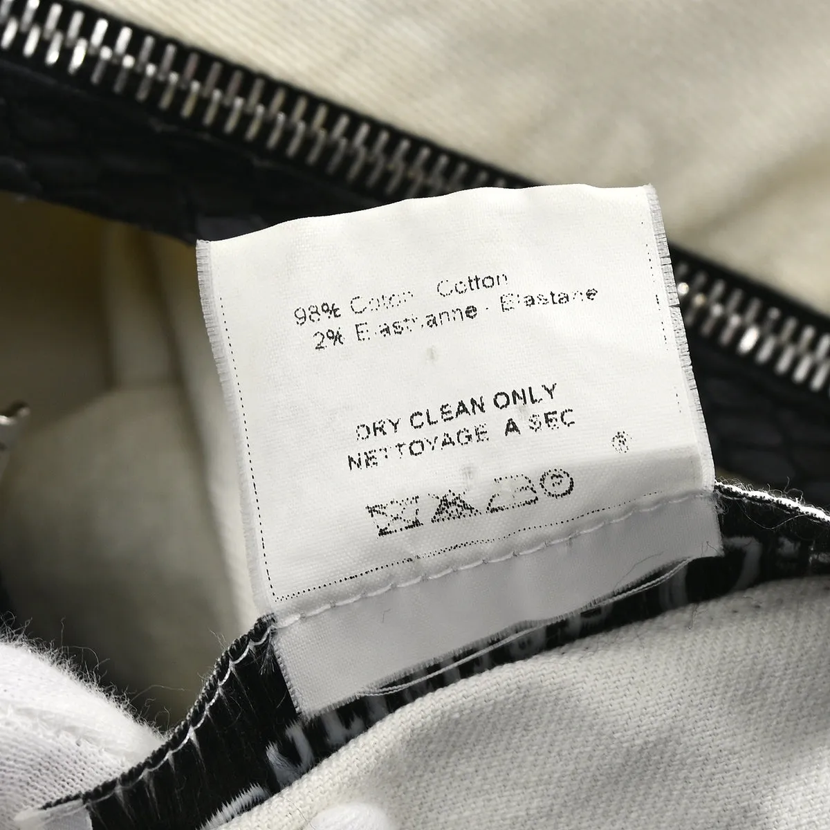 Christian Dior 2001 Zip Up Jacket White #38