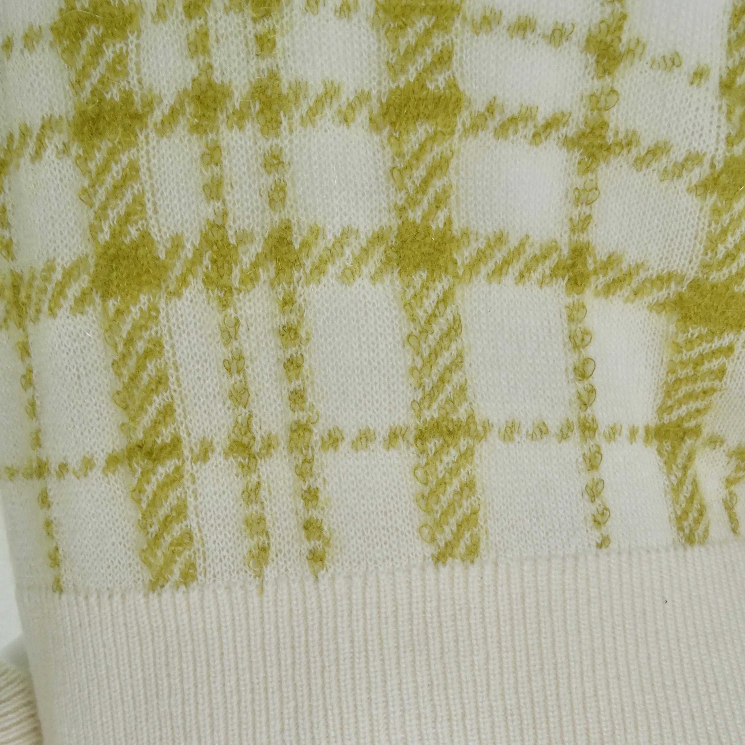 Christian Dior 2021 Plaid Wool Cardigan