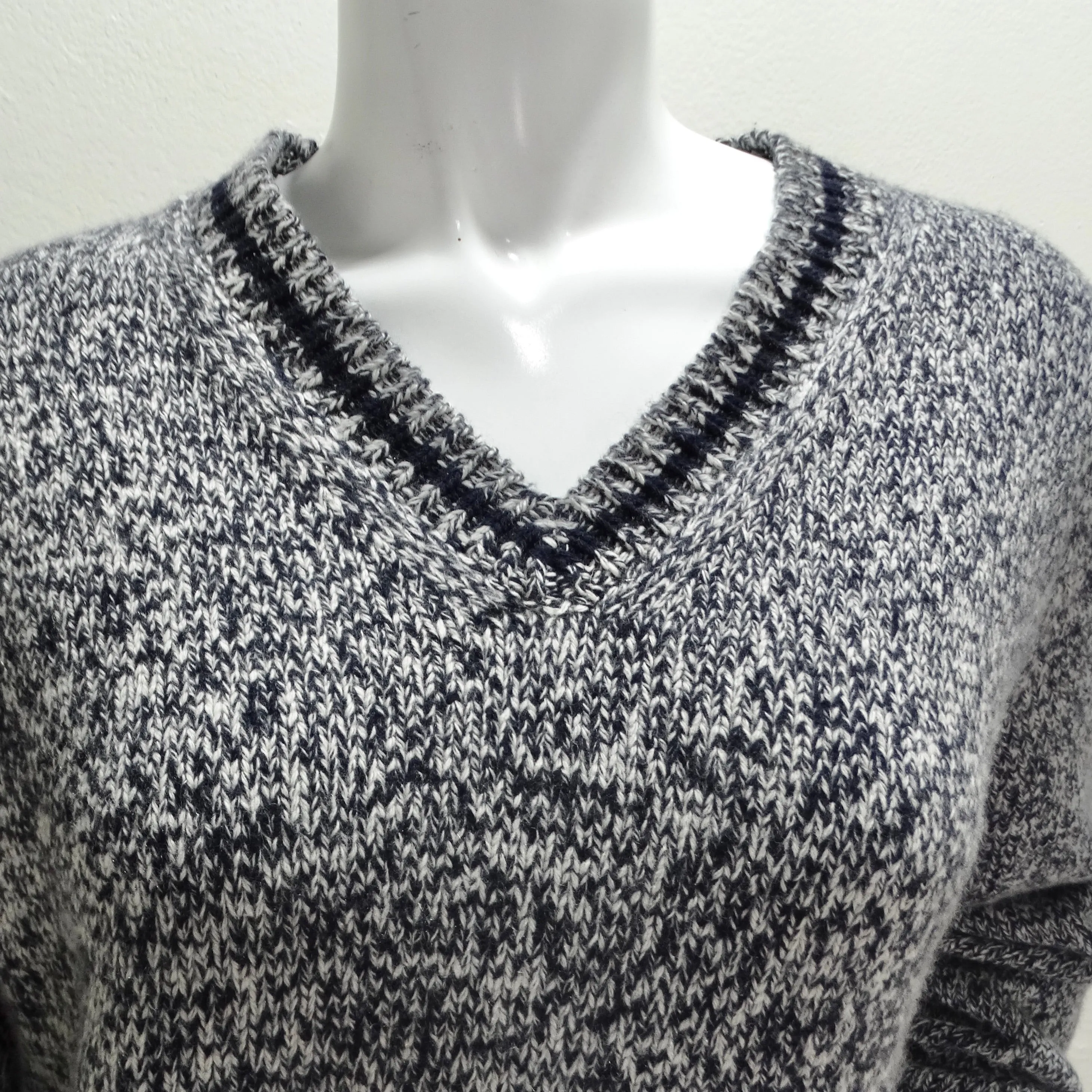 Christian Dior Cashmere V Neck Sweater