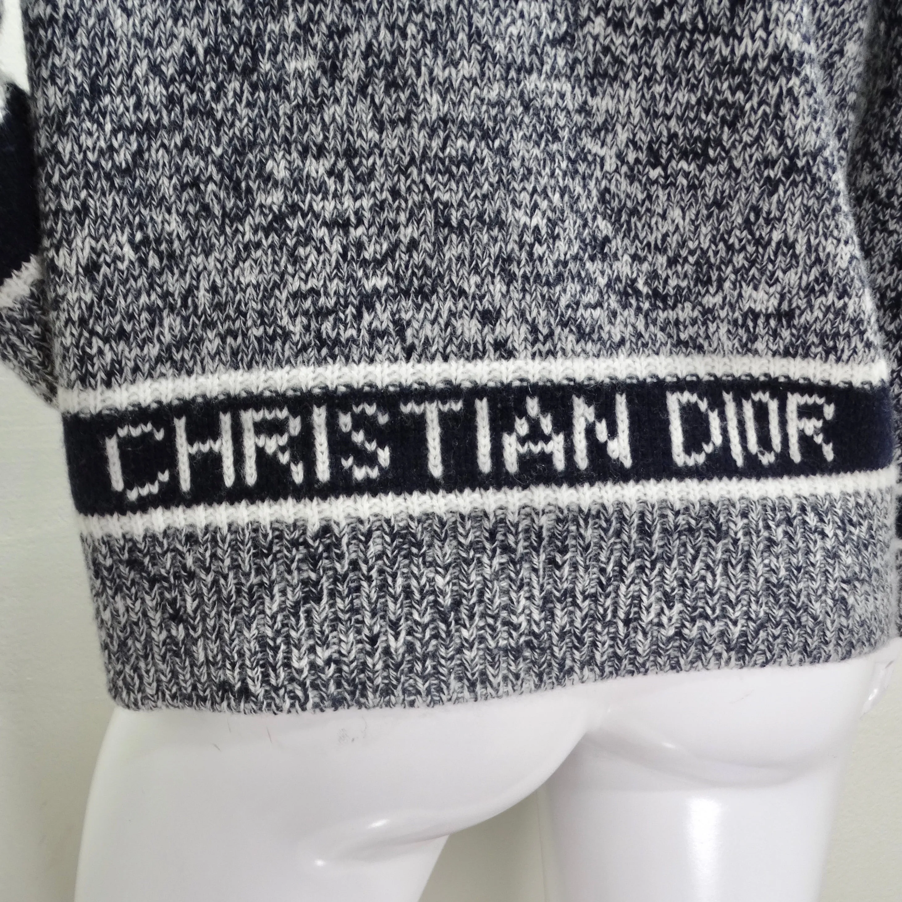 Christian Dior Cashmere V Neck Sweater