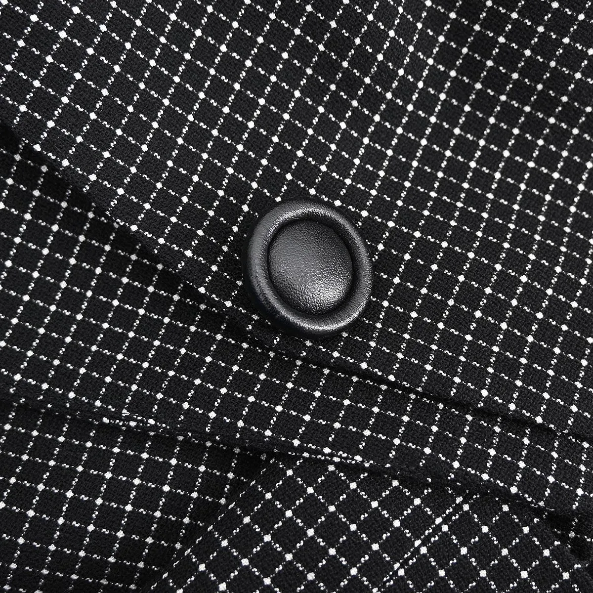 Christian Dior Setup Suit Jacket Skirt Black #9