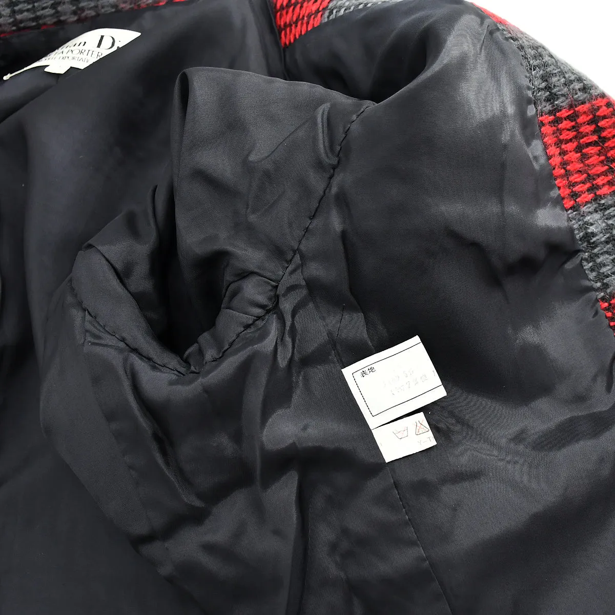 Christian Dior Single Breasted Jacket Gray #7