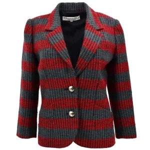 Christian Dior Single Breasted Jacket Gray #7