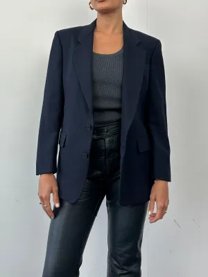 Christian Dior Wool Single Breasted Blazer - XS/S