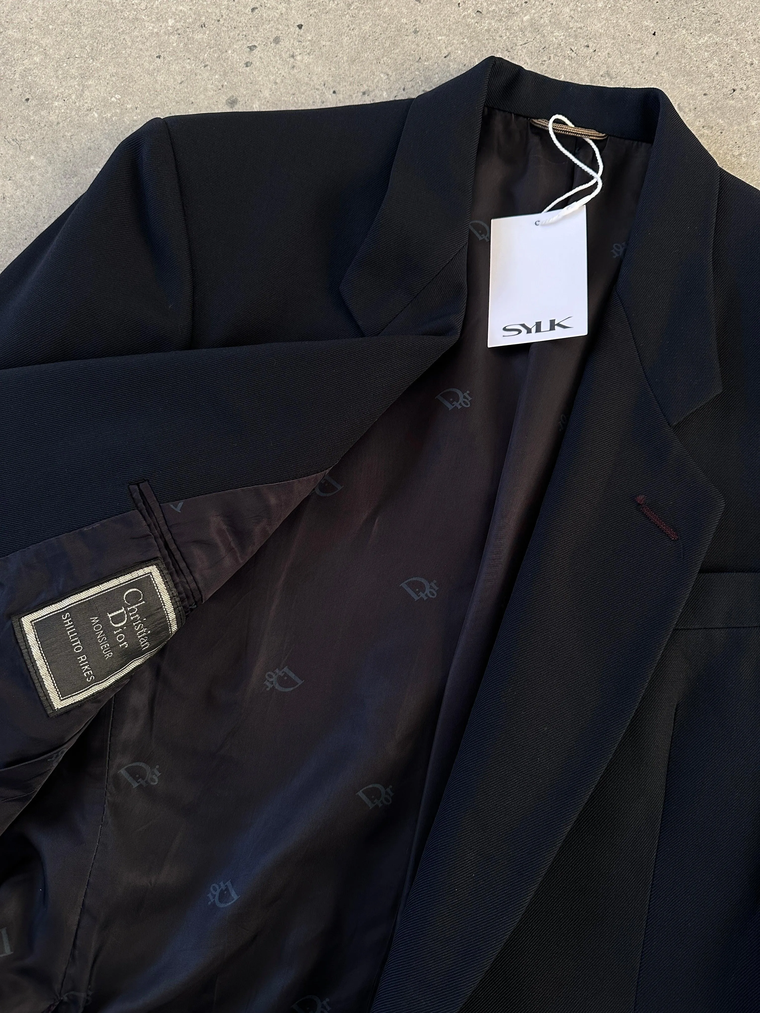 Christian Dior Wool Single Breasted Blazer - XS/S