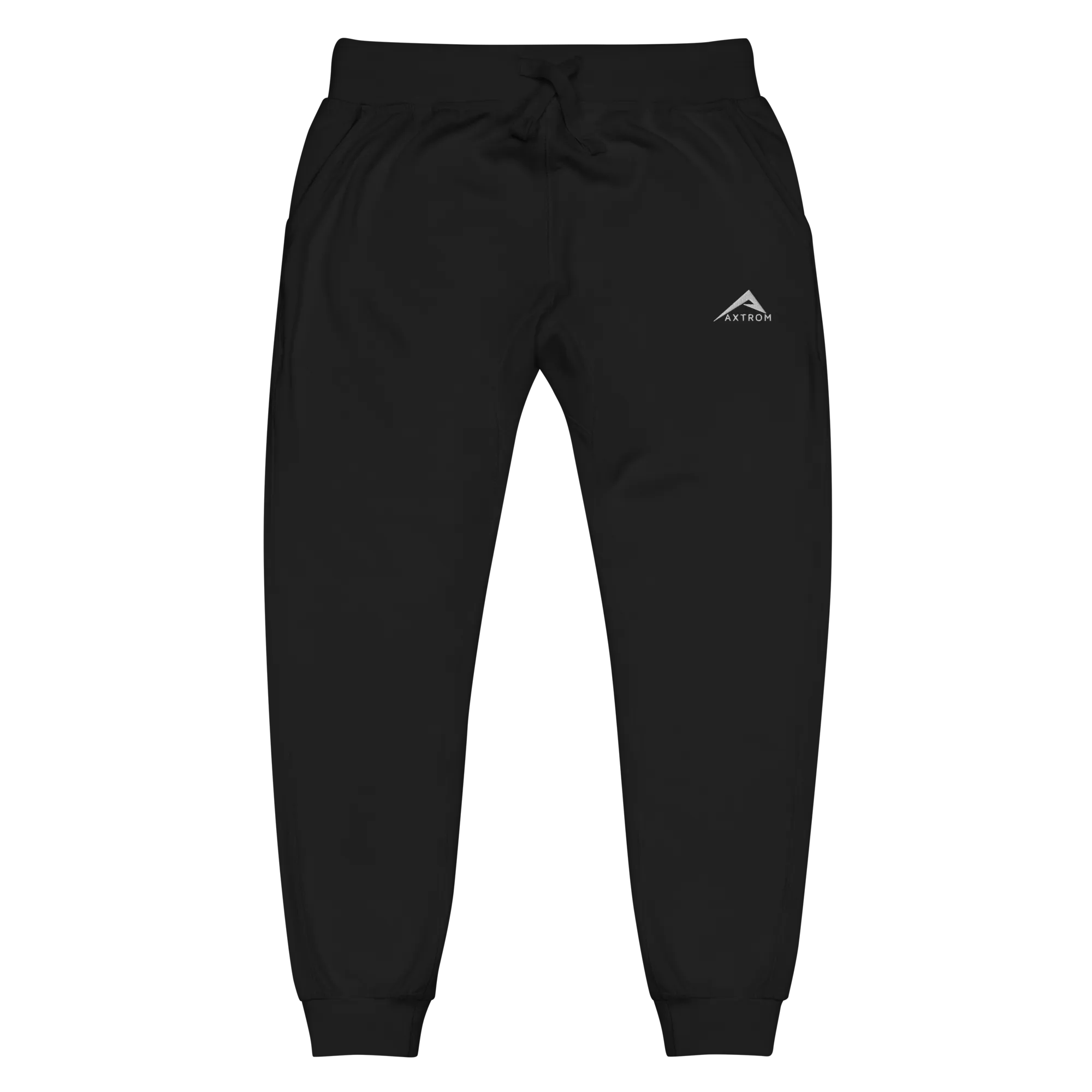 Classic slim fit sweatpants (Black)