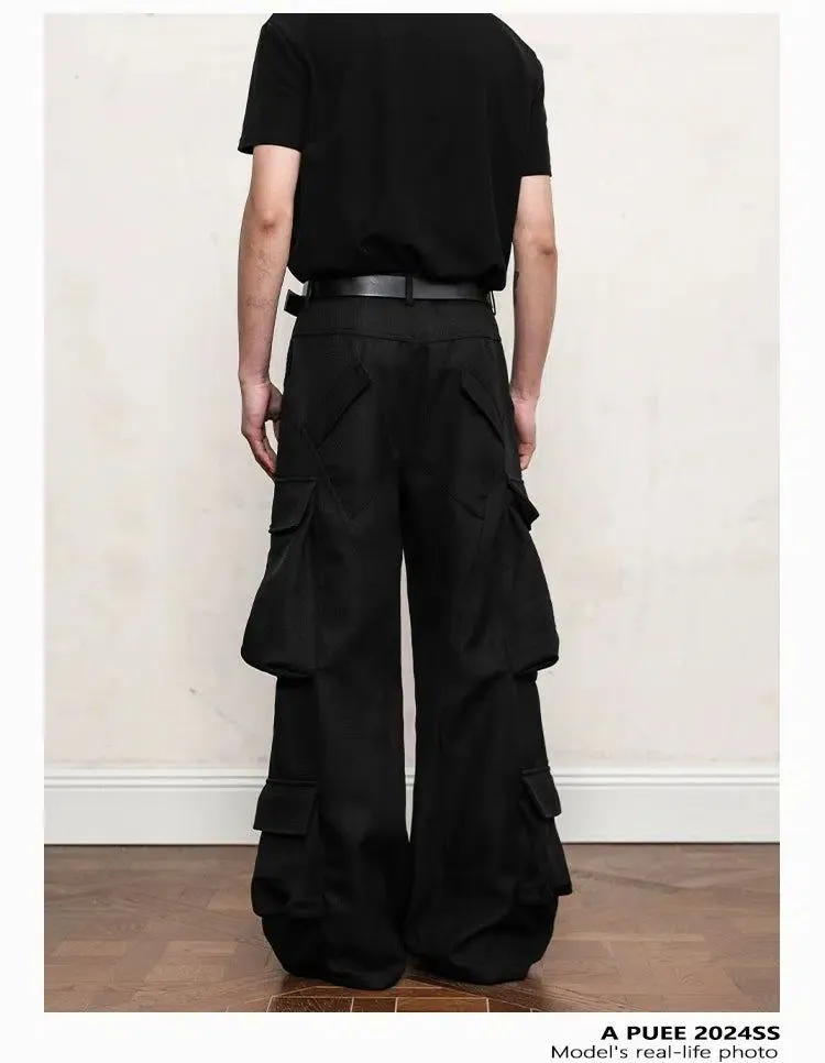 Clean Fit Multi-Pocket Cargo Pants