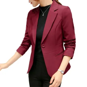 Elegant Ladies' Blazer Pocket Jacket – Stylish & Versatile