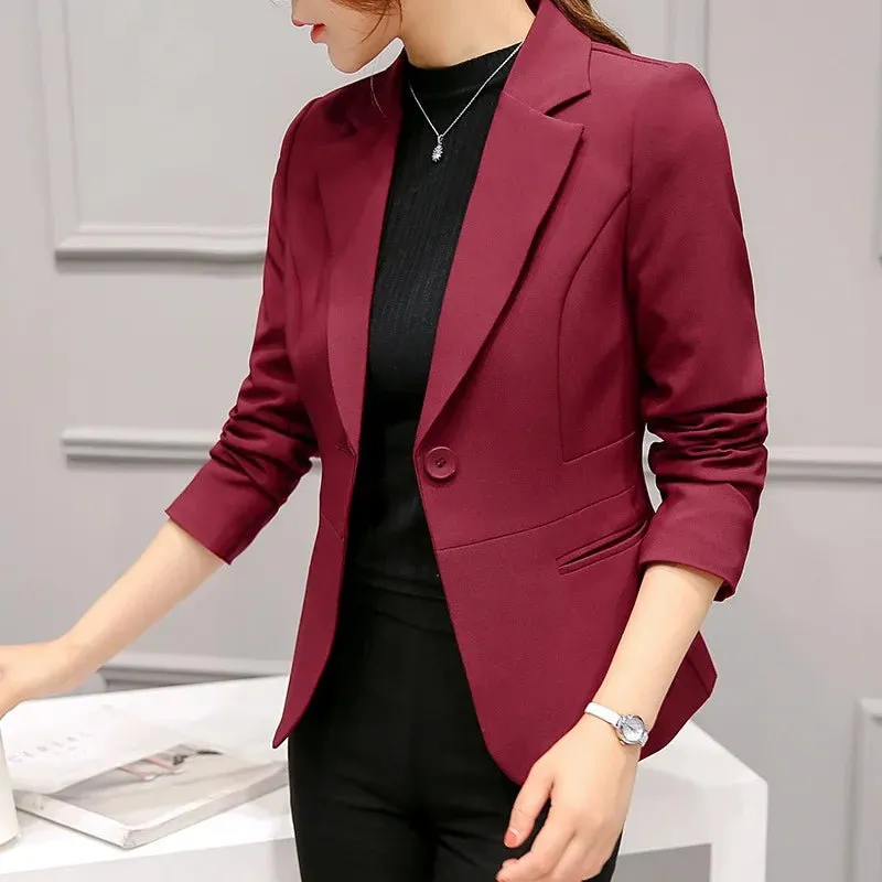 Elegant Ladies' Blazer Pocket Jacket – Stylish & Versatile
