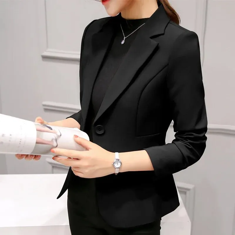 Elegant Ladies' Blazer Pocket Jacket – Stylish & Versatile