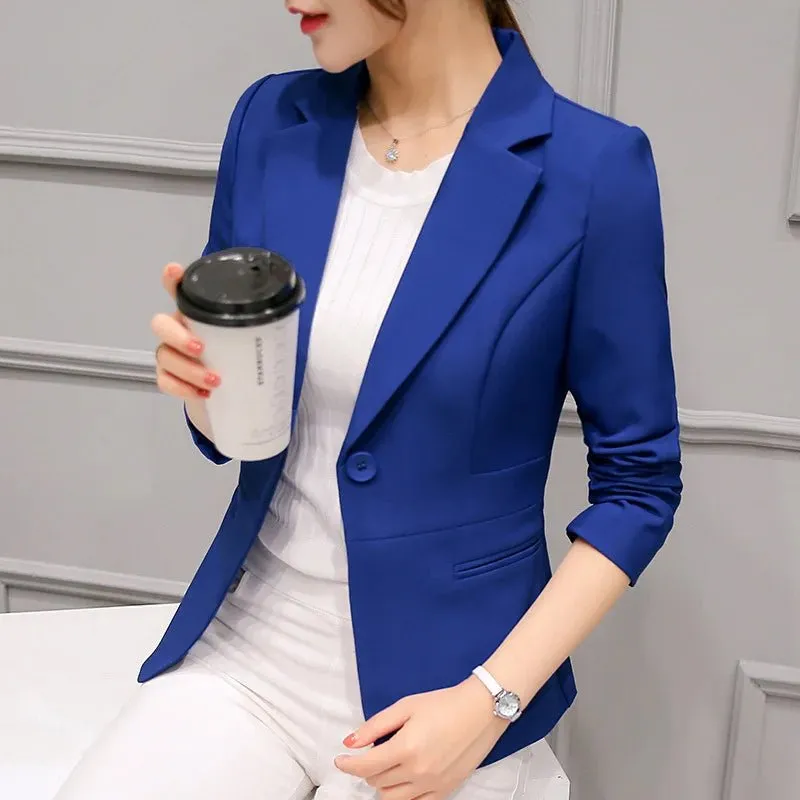Elegant Ladies' Blazer Pocket Jacket – Stylish & Versatile