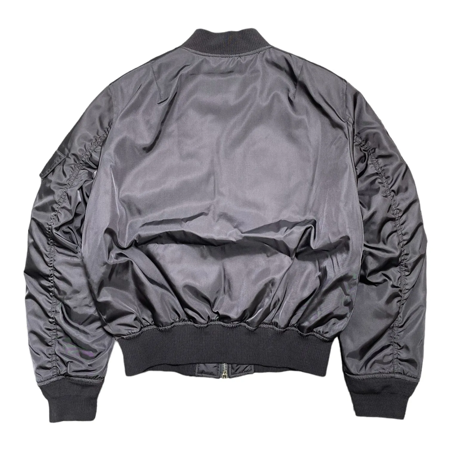 Givenchy Nylon Bomber Jacket Black