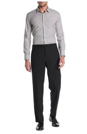 JB Britches Sienna Model Wool Blend Trousers - Black