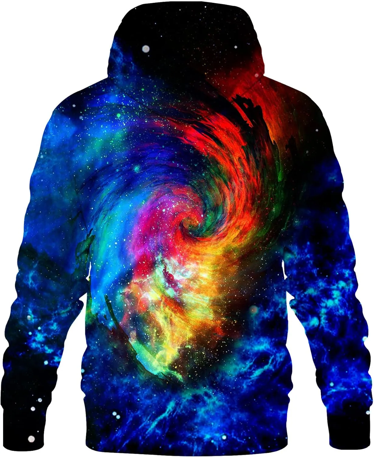 LAIDIPAS Men Women 3D Hooded Hoodies Fashion Long Sleeve Pullover Hooded Sweatshirt Top with Pocket