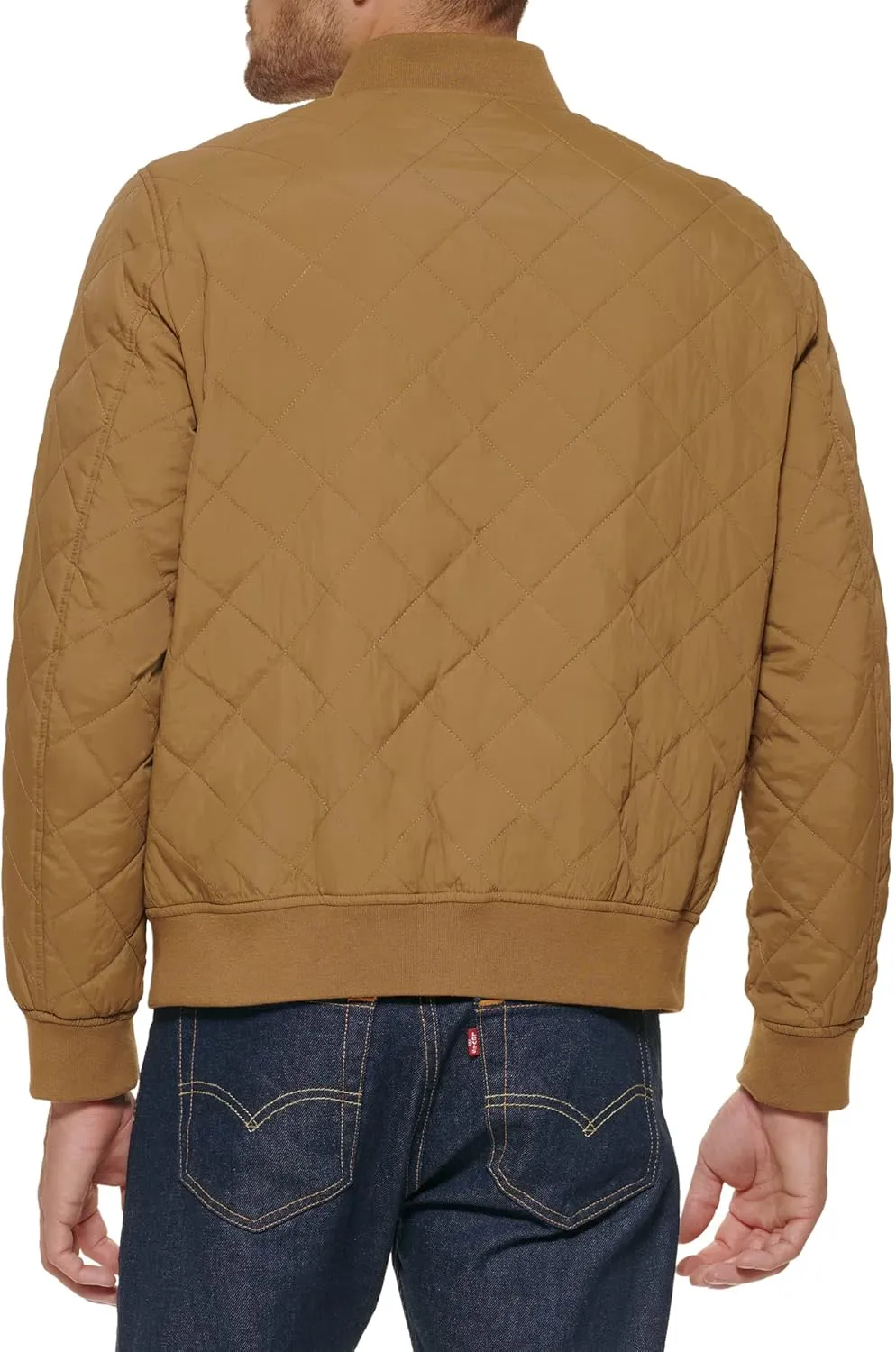 Levi's Men's Diamond Quilted Bomber Jacket