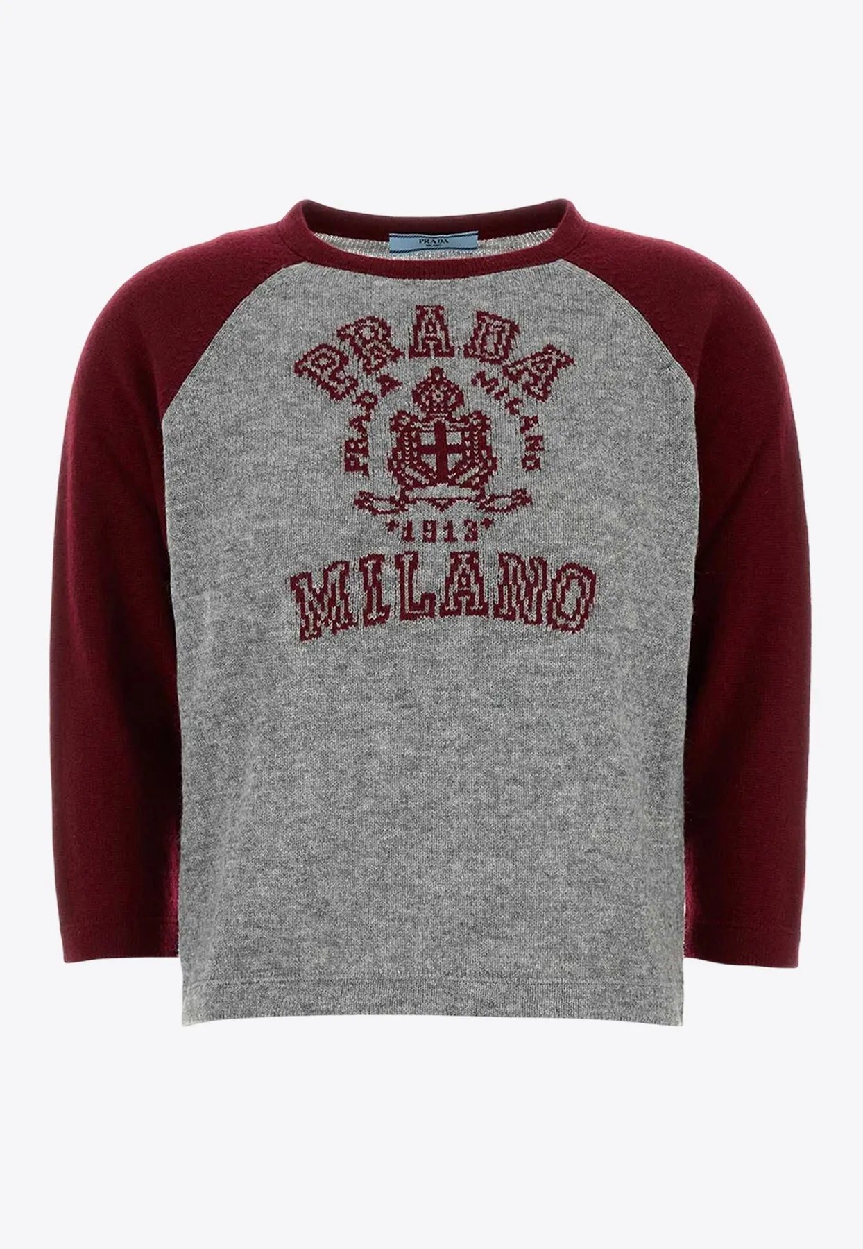 Logo Intarsia Cashmere Sweater