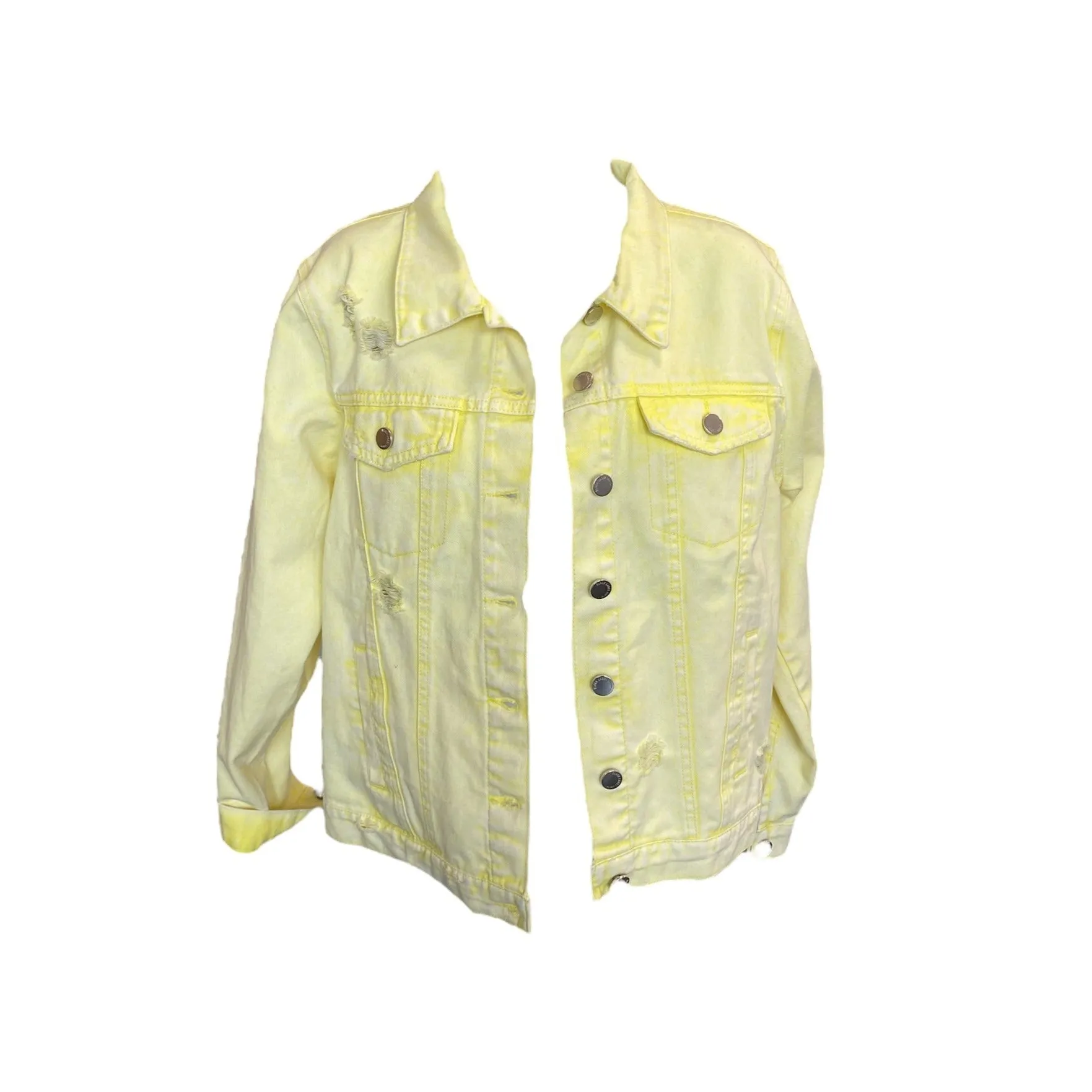 LOVE REPEATER YELLOW DENIM JACKET