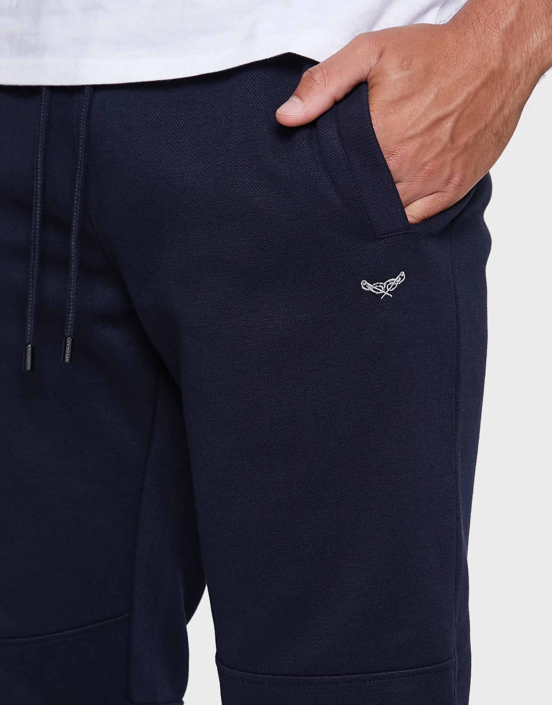 Men's Navy Slim Fit Joggers