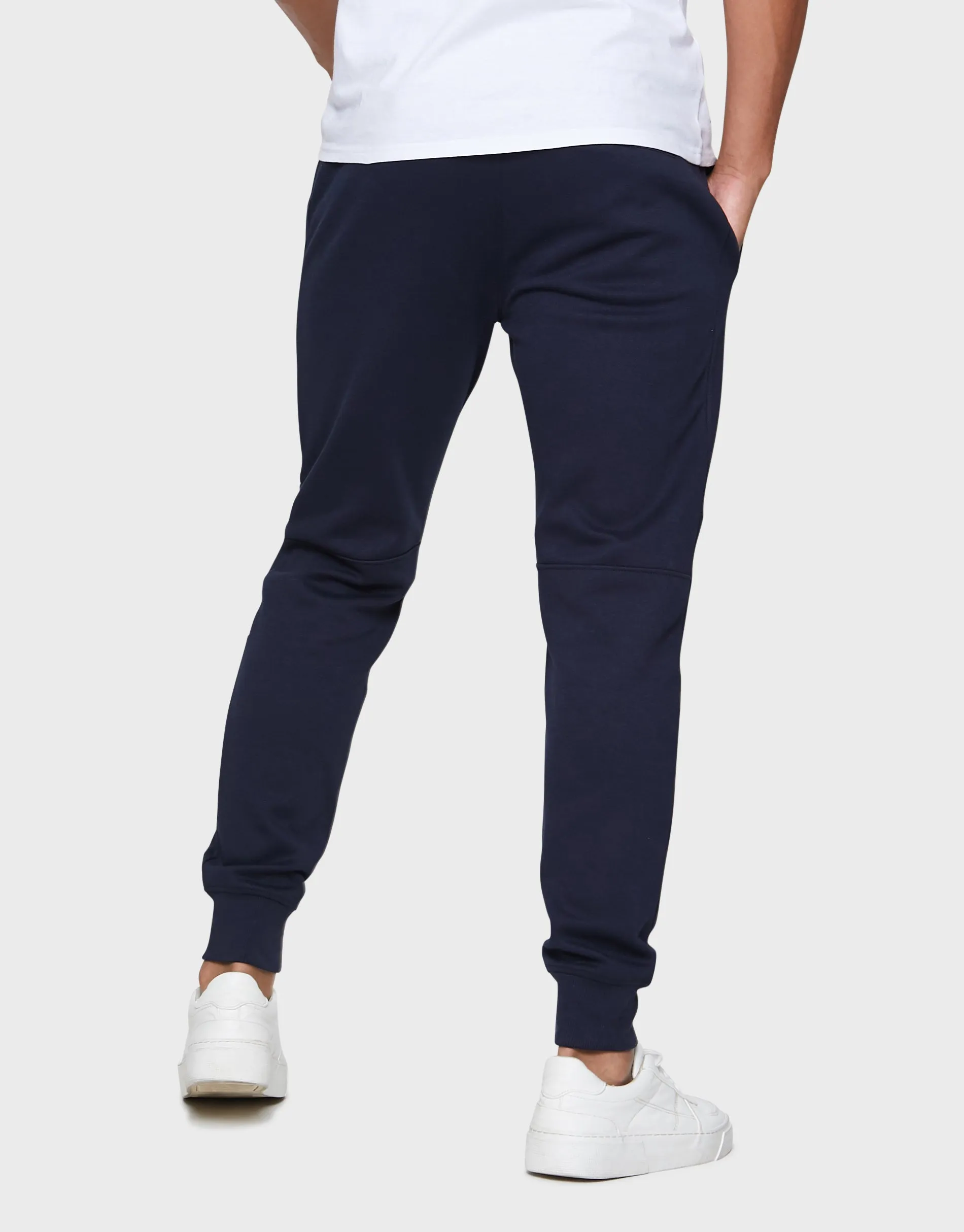 Men's Navy Slim Fit Joggers