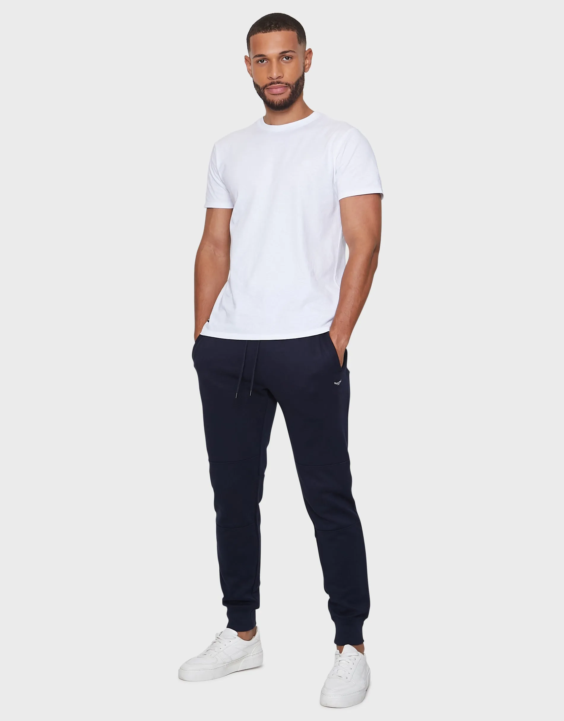 Men's Navy Slim Fit Joggers