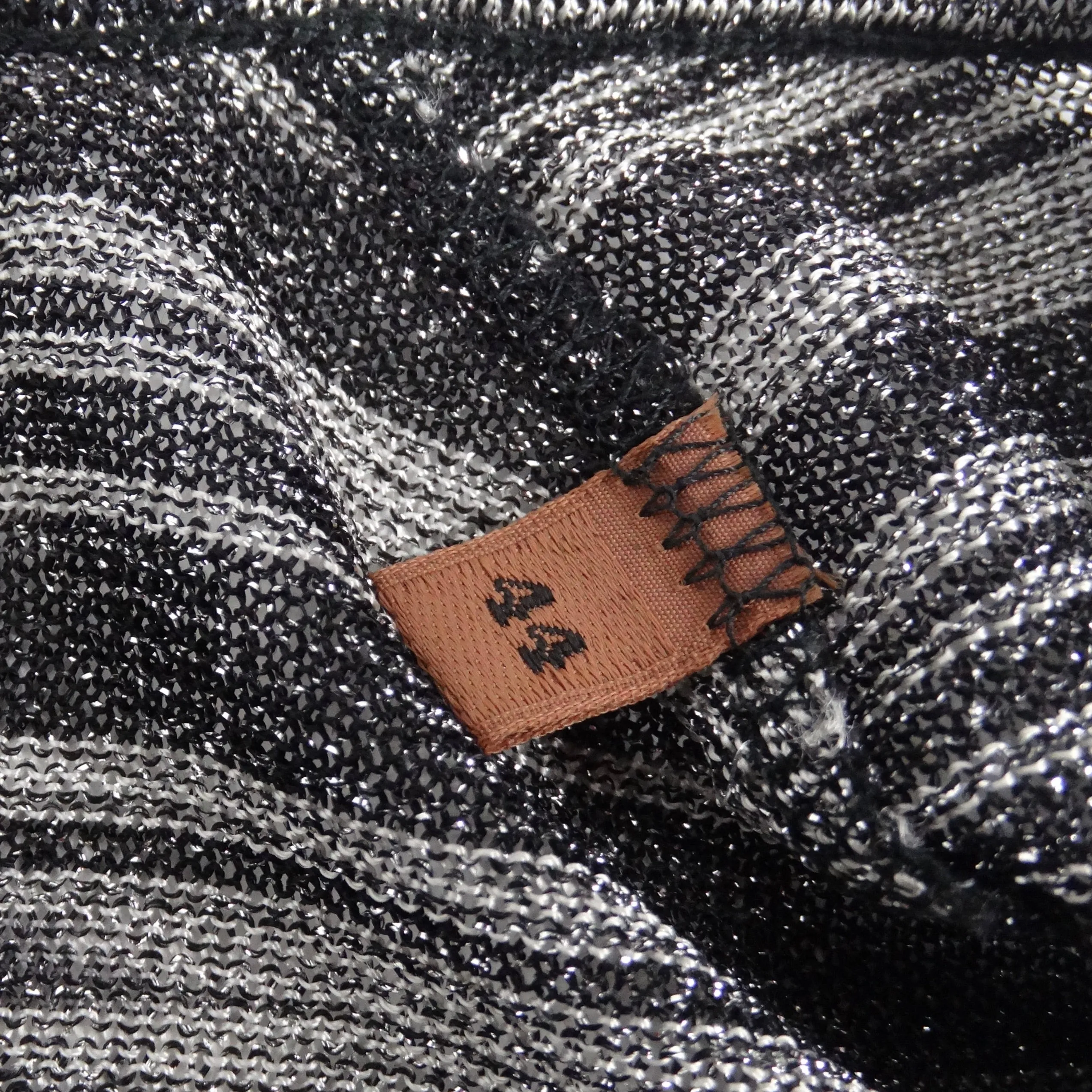 Missoni Neiman Marcus Silver and Black Three Piece Lounge Outfit Set