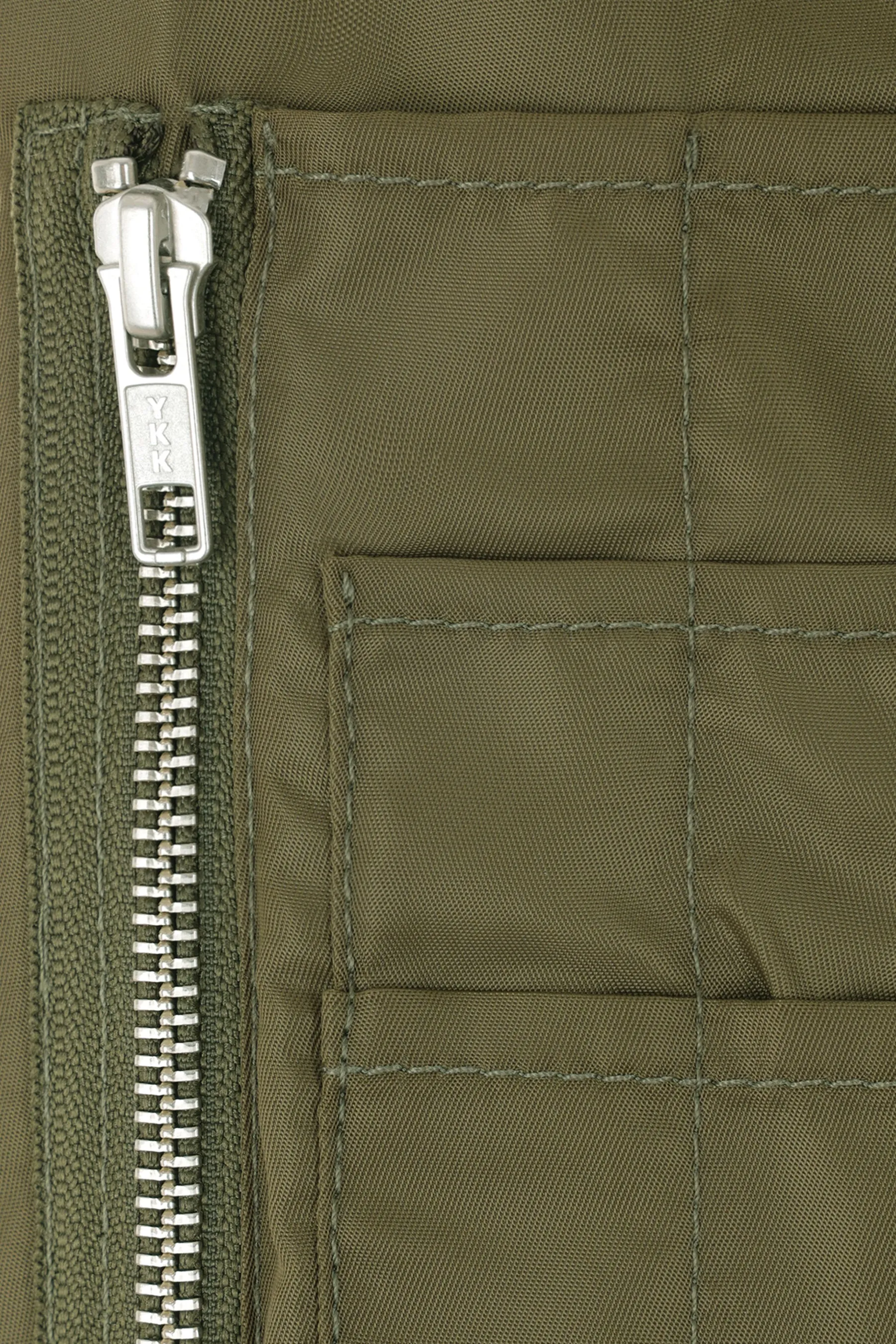 nylon deconstructed bomber jacket
