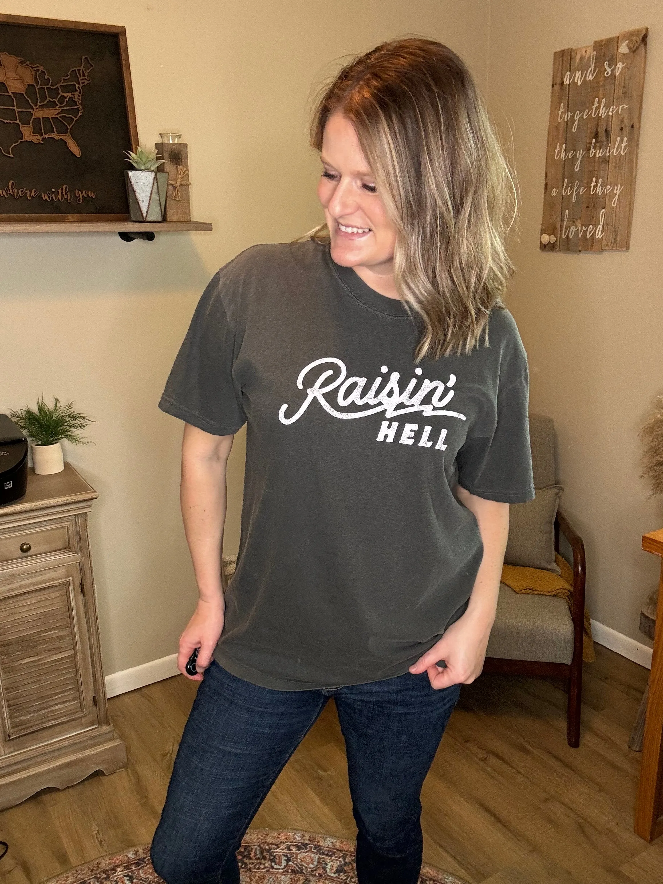 Oversized Vintage Graphic Tee