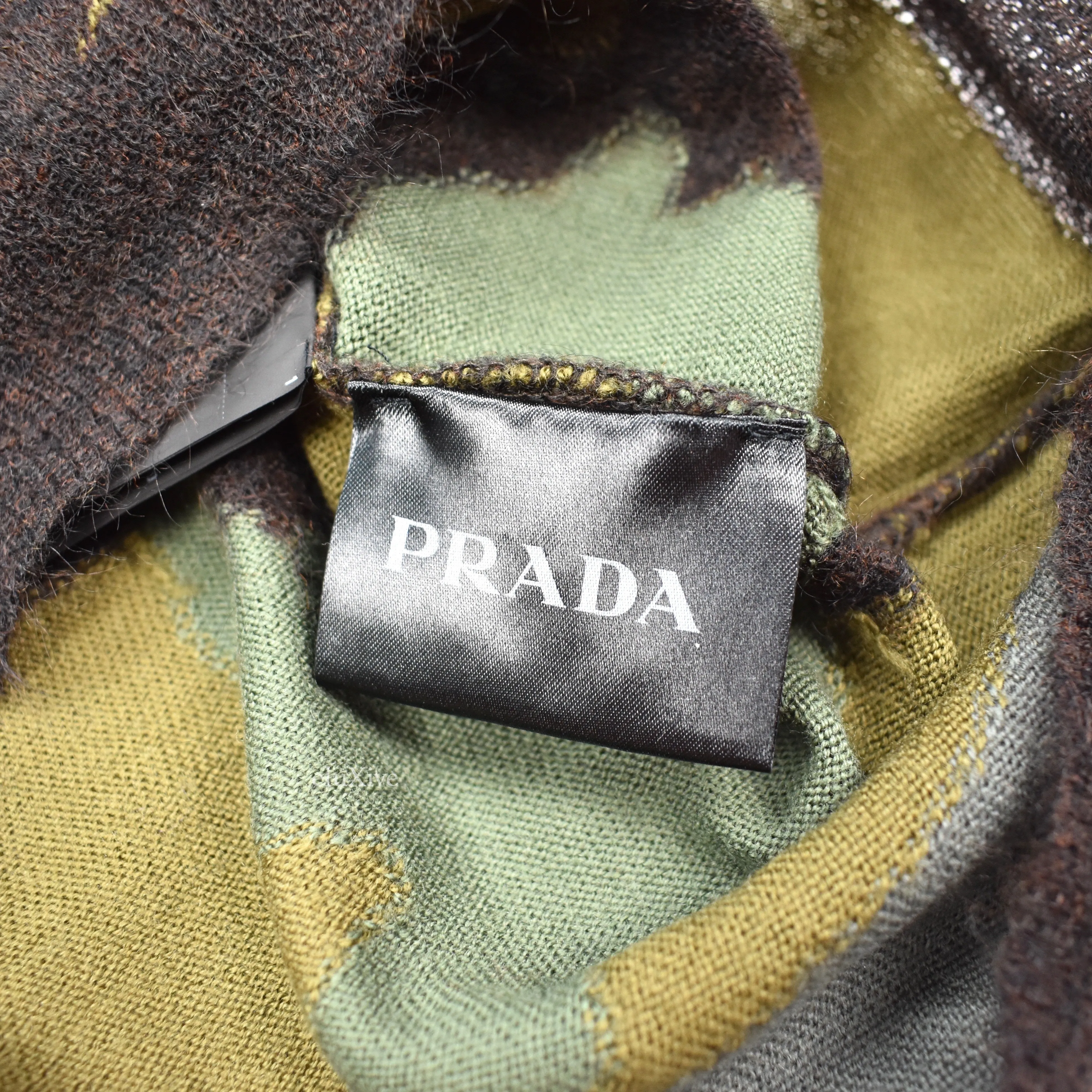 Prada - Camo Knit Wool Sweater