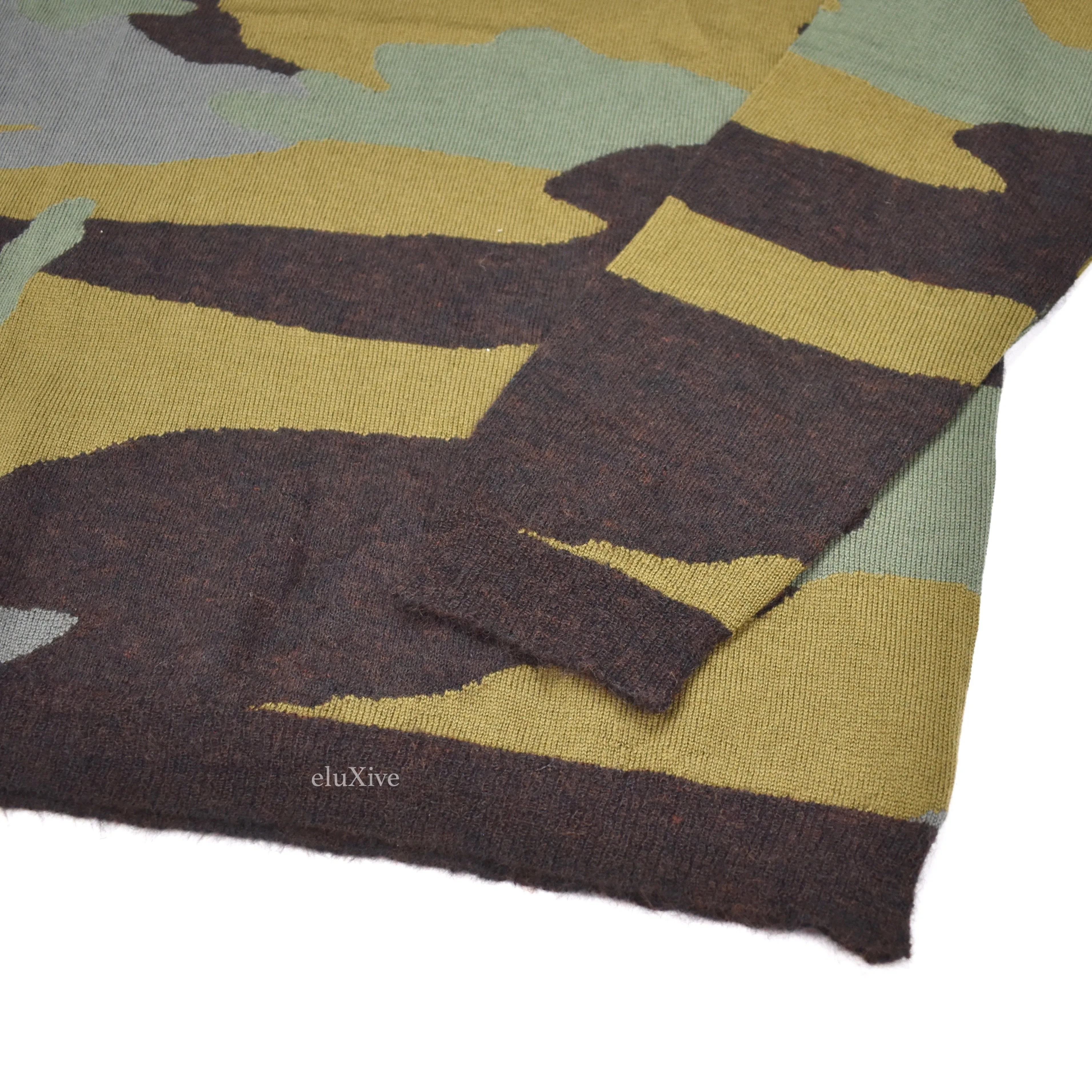 Prada - Camo Knit Wool Sweater