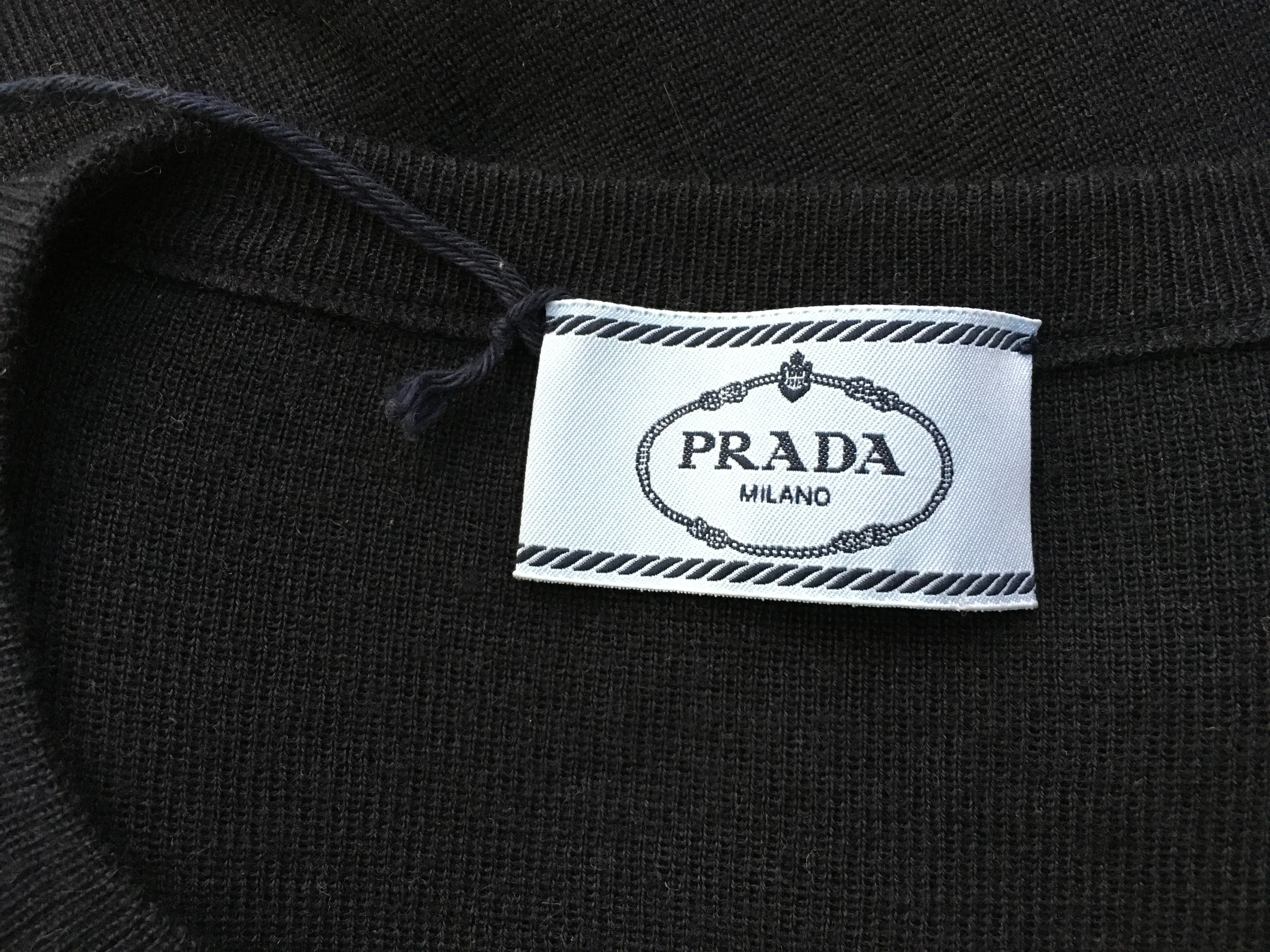 Prada Cashmere and silk-blend sweater pullover jumper I 42 UK 10 US 6 ladies