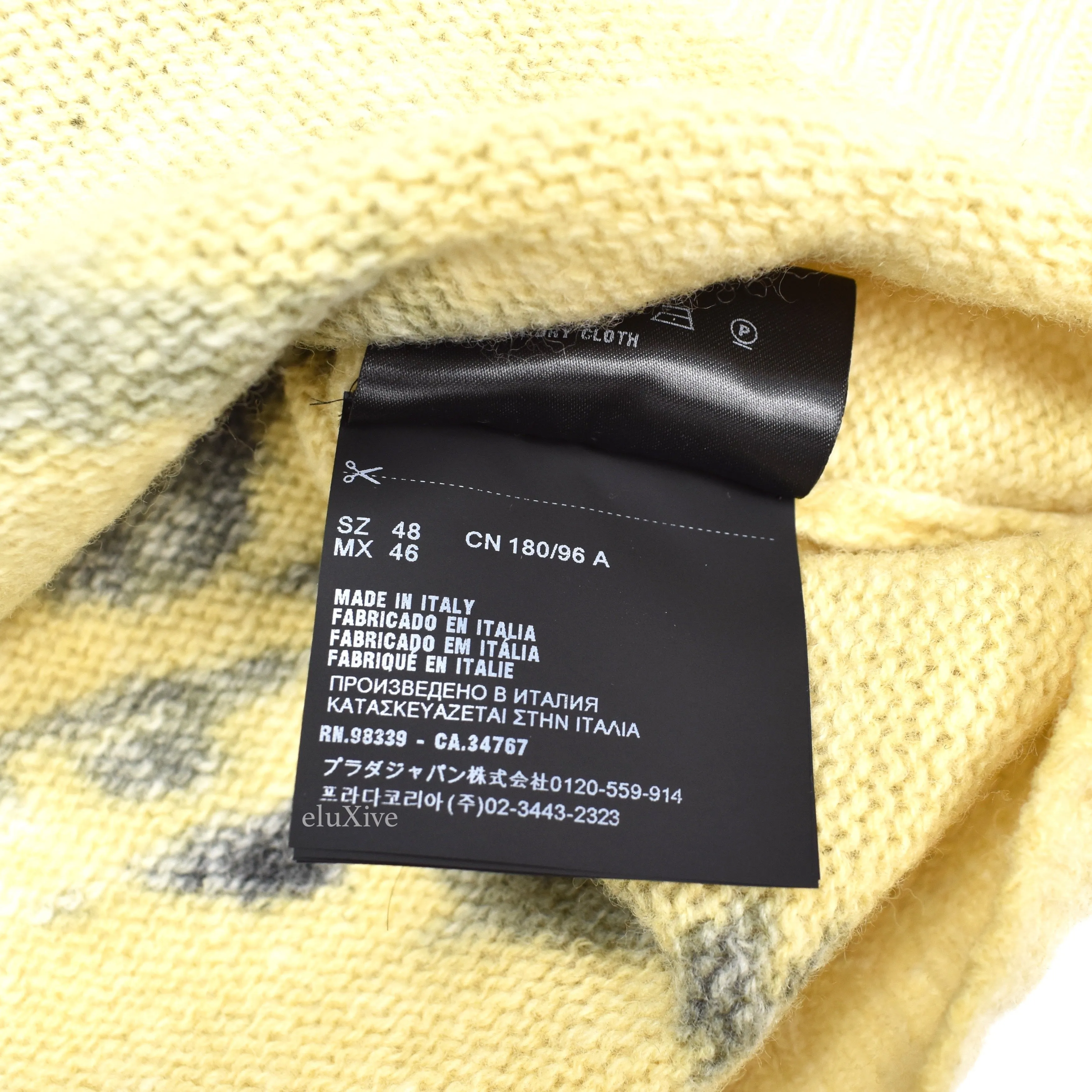 Prada - Village Print Wool Sweater
