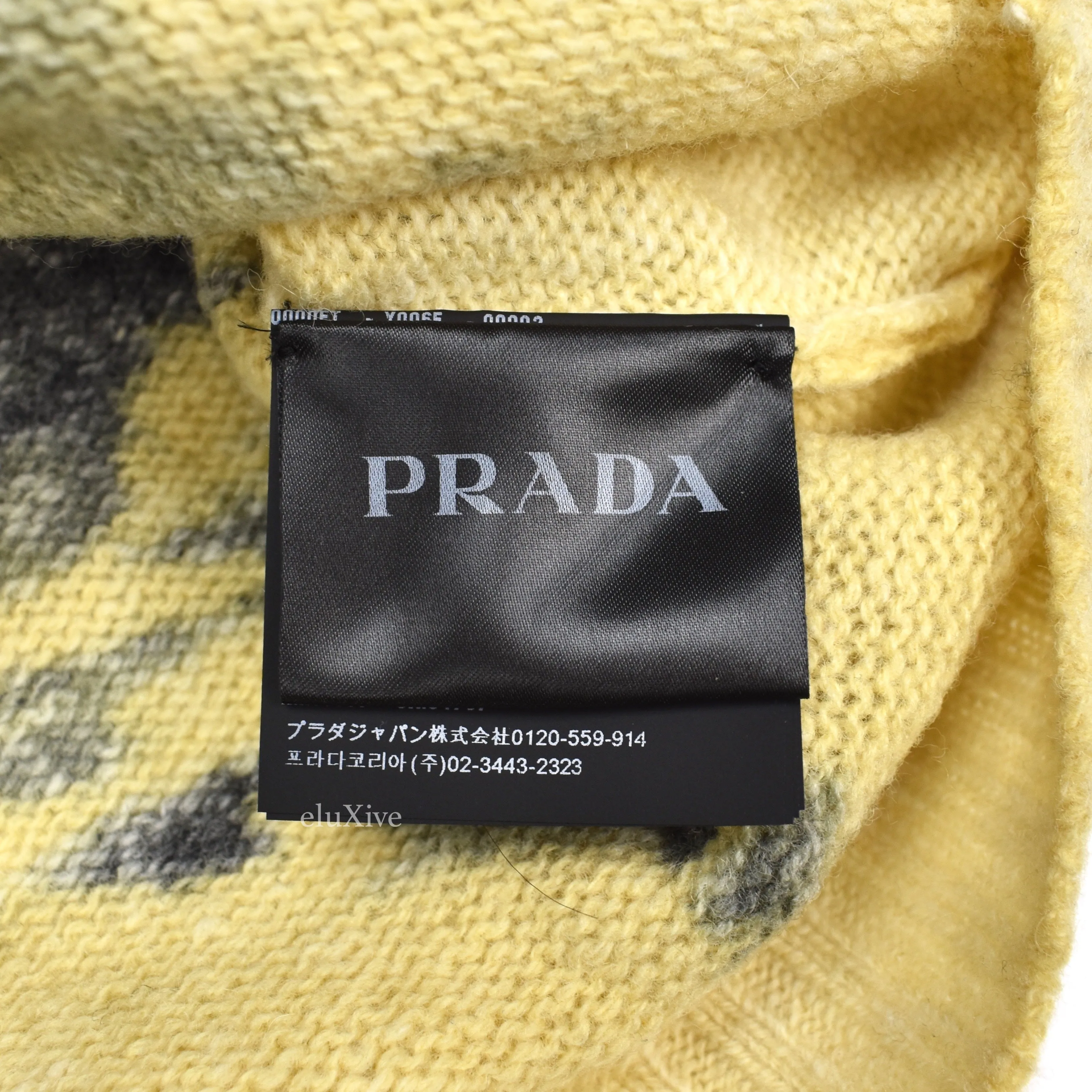 Prada - Village Print Wool Sweater