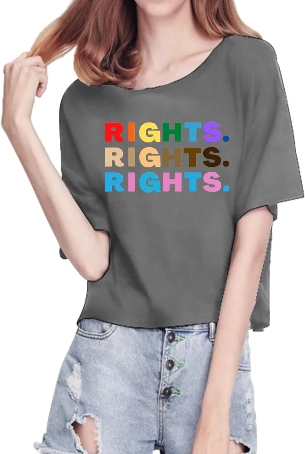 Pride Shirt Woman Cute Wildflower LGBT Pride Month Tshirt Flower LGBTQ Tees