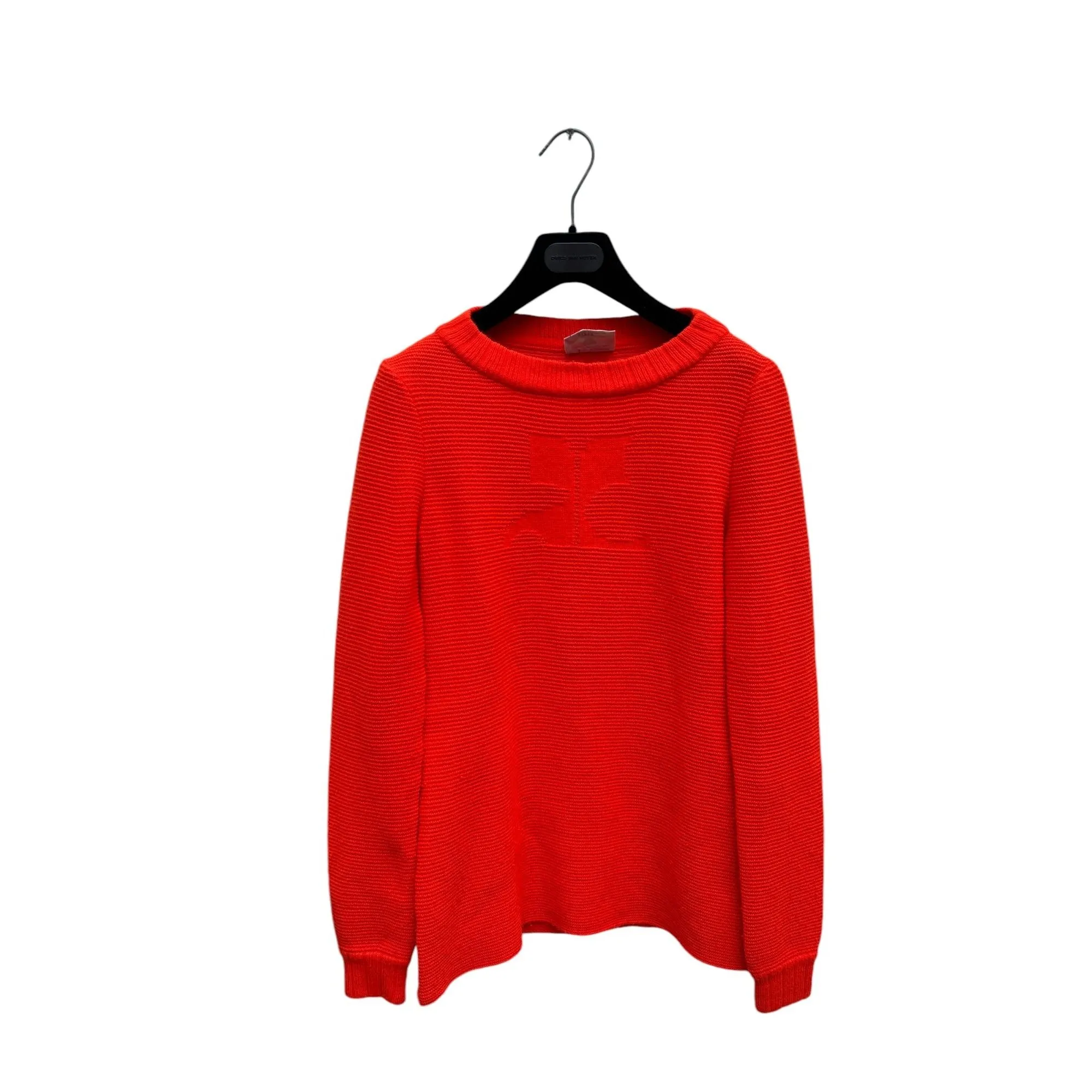 Red Knit  Knitted Logo