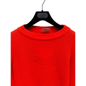 Red Knit  Knitted Logo