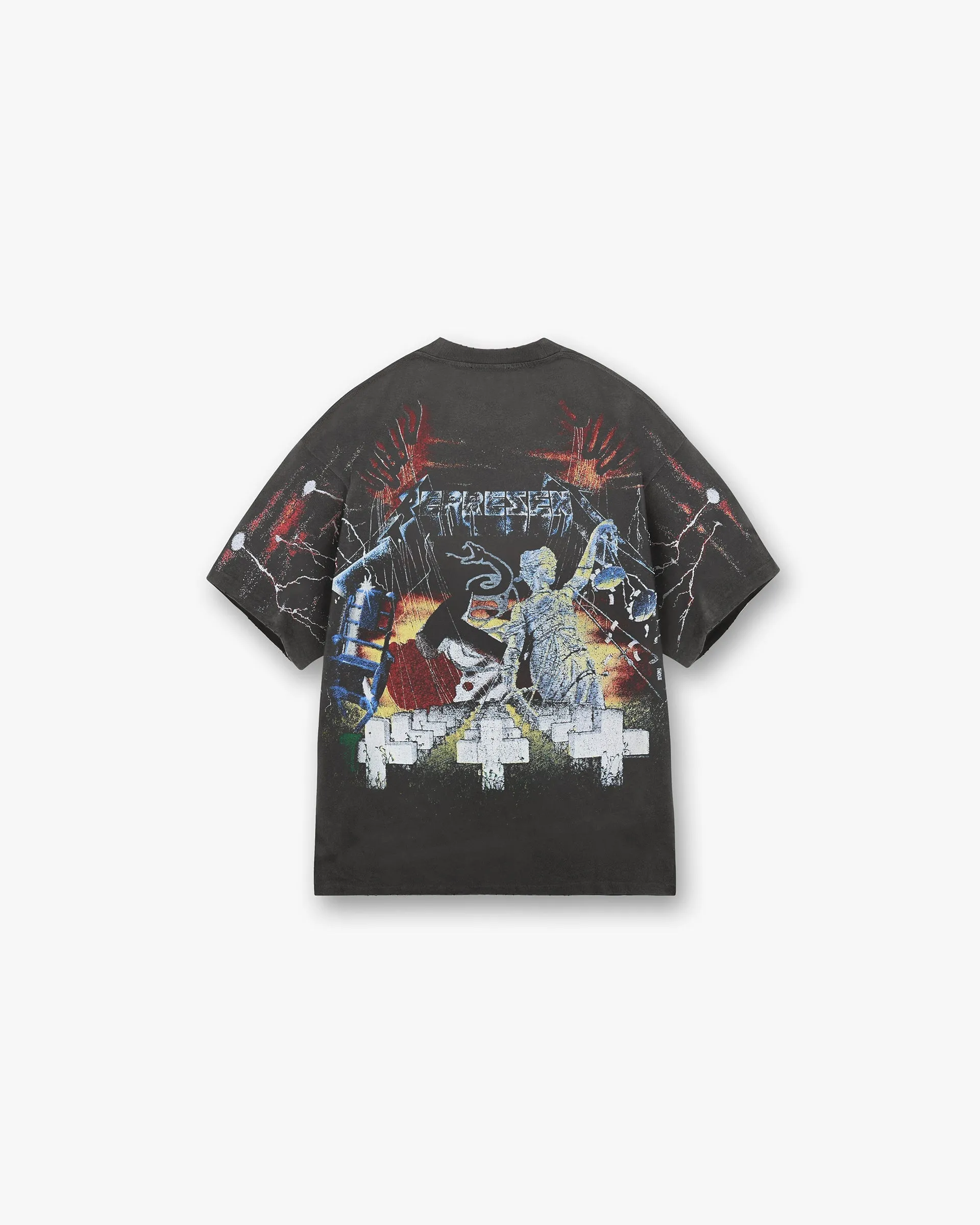 Represent X Metallica‚Ñ¢Ô∏è Master Of Puppets T-Shirt - Vintage Grey