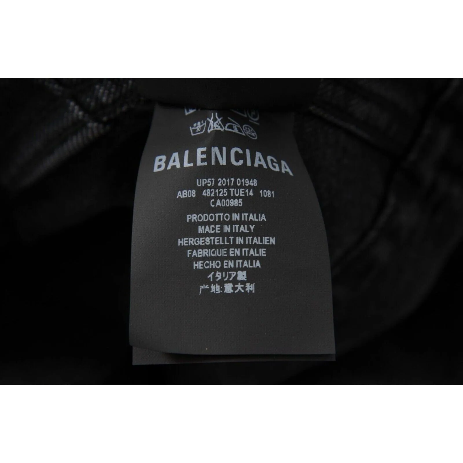 Swing Denim Jacket Vintage Black Cotton Oversized Coat