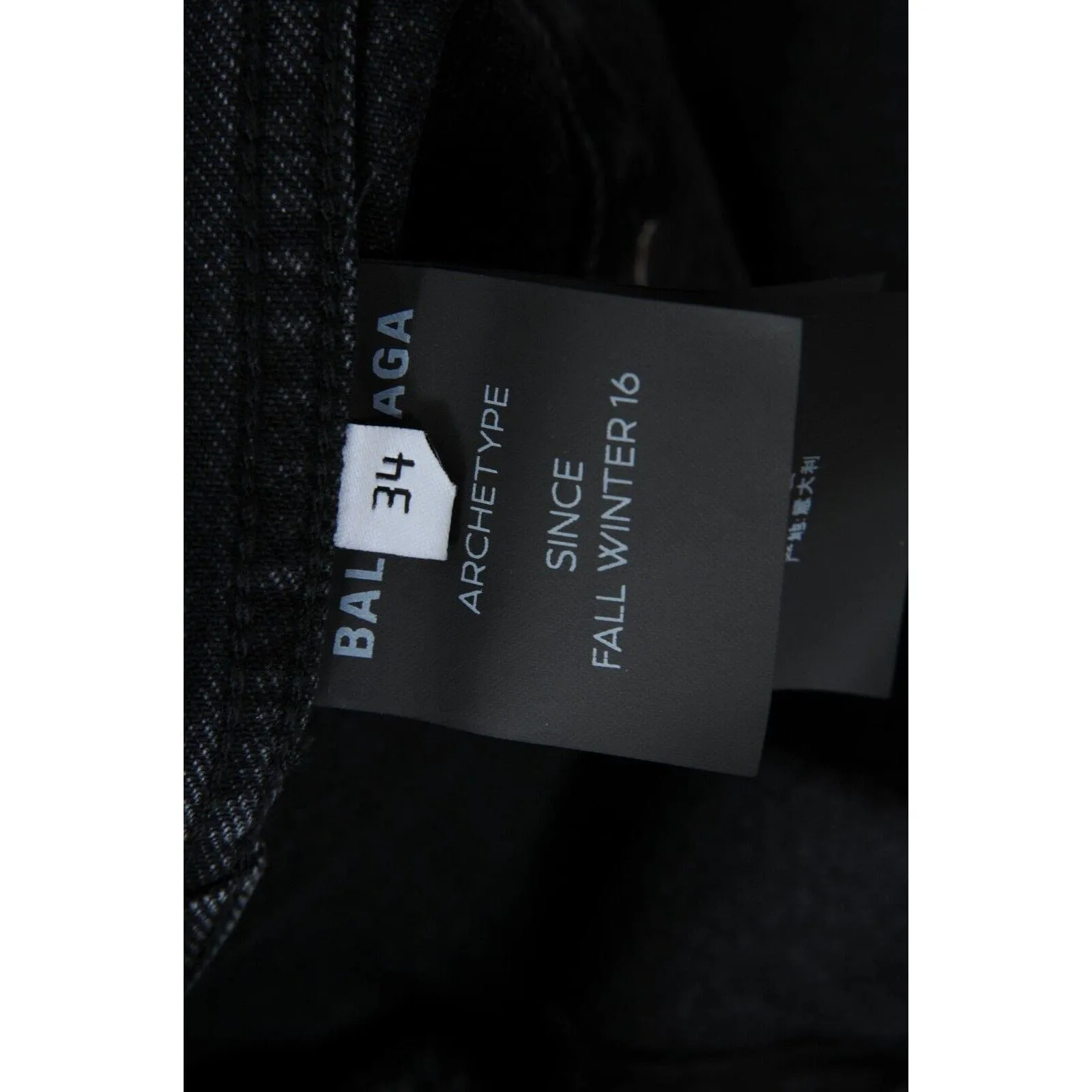 Swing Denim Jacket Vintage Black Cotton Oversized Coat
