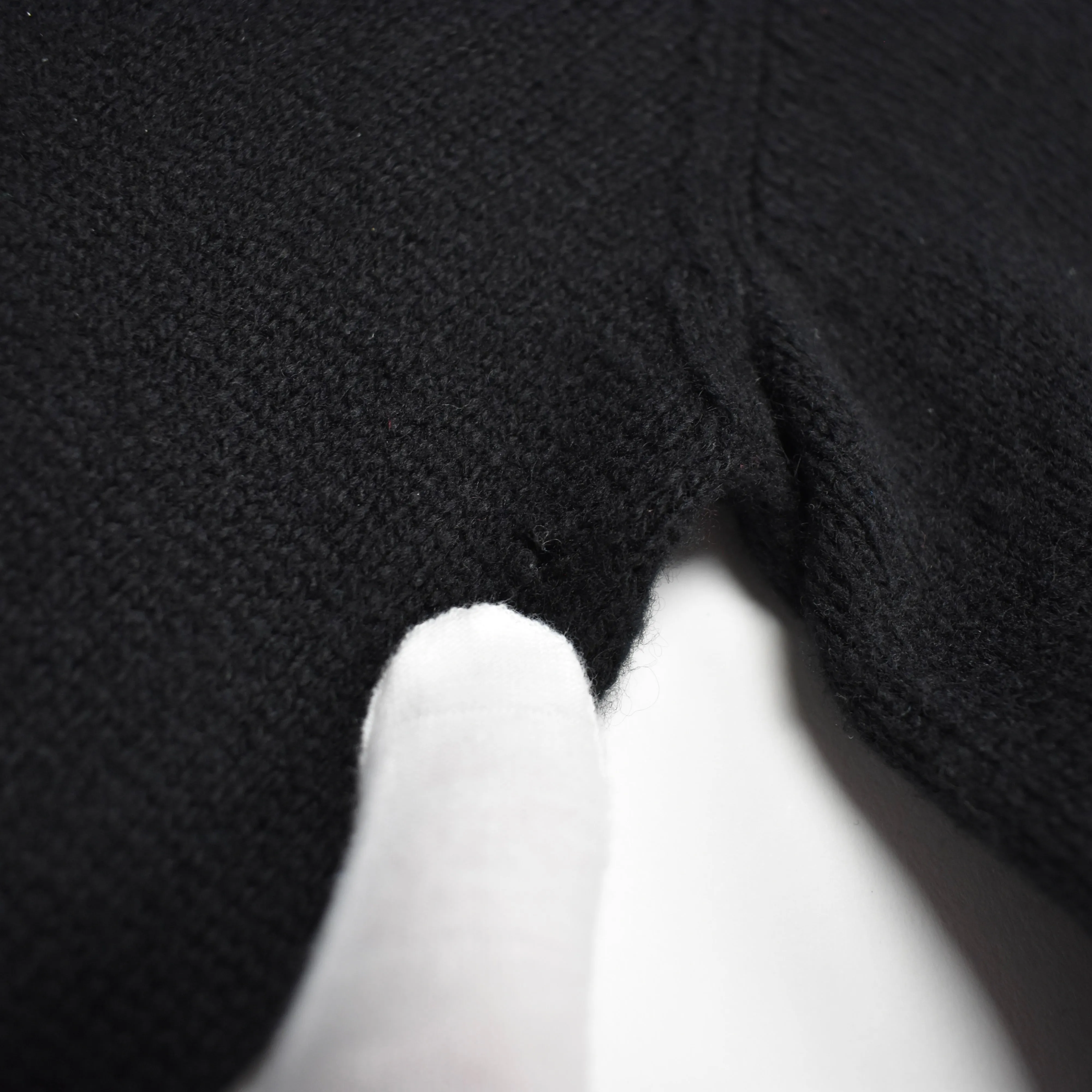 The Row - Black Wool / Cashmere Crewneck Sweater