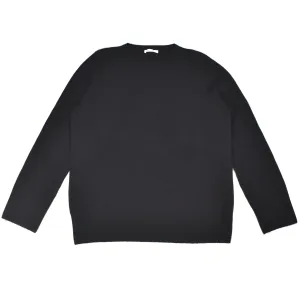 The Row - Black Wool / Cashmere Crewneck Sweater