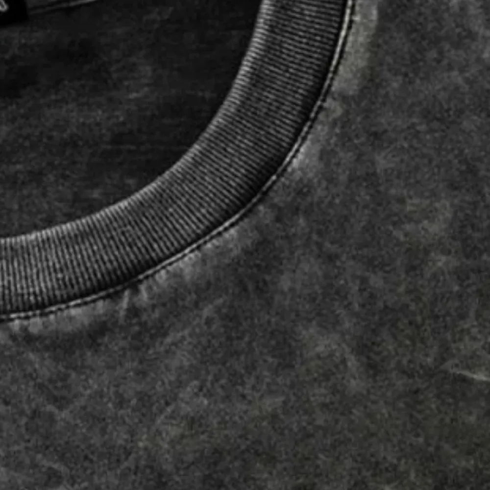 “Vintage Bold Rose Graphic Wash” T-shirt